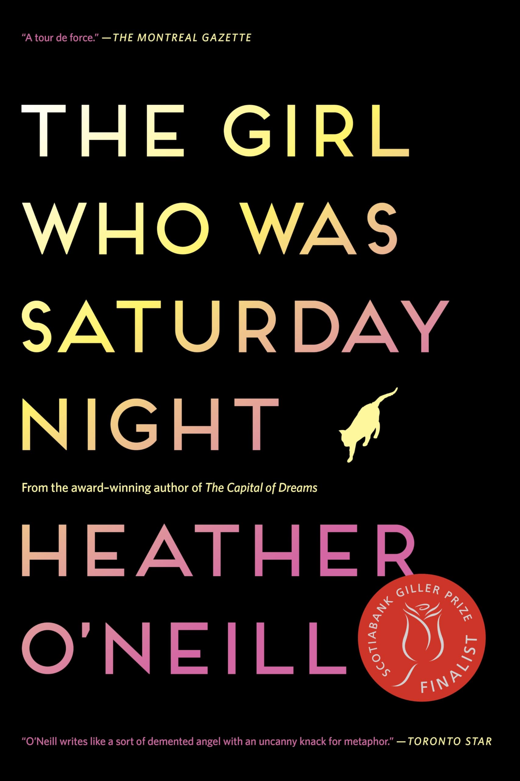 The Girl Who Was Saturday Night book cover