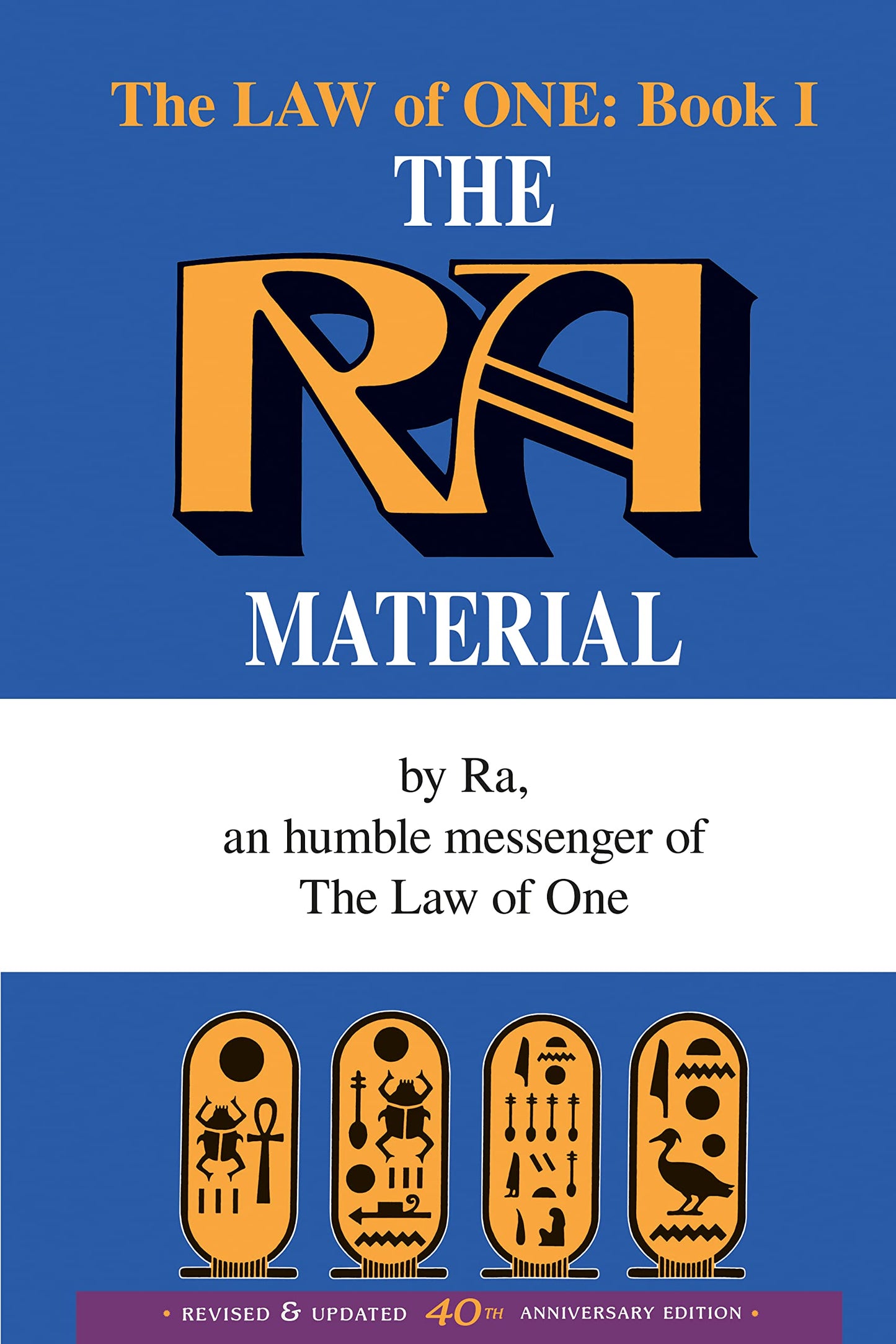 Ra Material Book One: An Ancient Astronaut Speaks (Book One) (UK) book cover