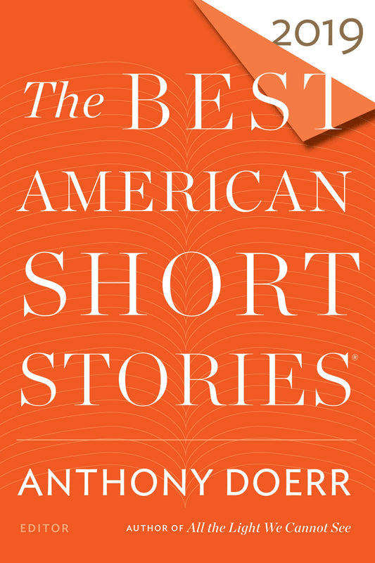 Best American Short Stories 2019 book cover