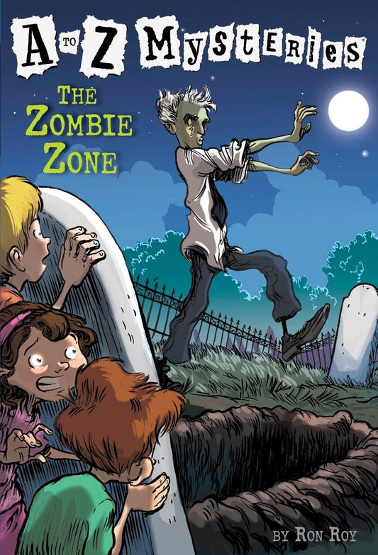 The Zombie Zone (A to Z Mysteries) book cover