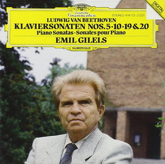 Beethoven: Piano Sonatas Nos. 5, 10, 19 & 20