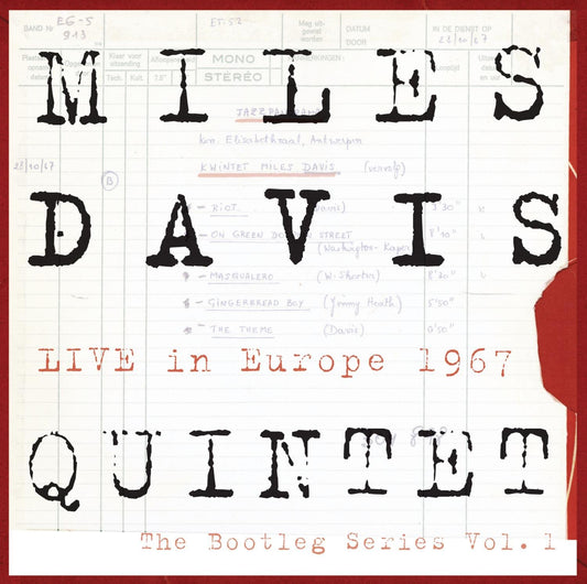 Miles Davis Quintet: Live in Europe 1967 book cover
