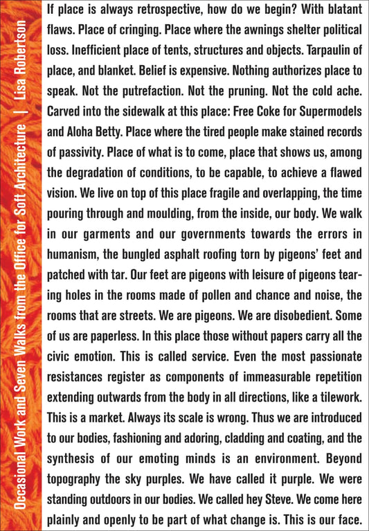 Occasional Work and Seven Walks from the Office for Soft Architecture: Third Edition (Revised)
