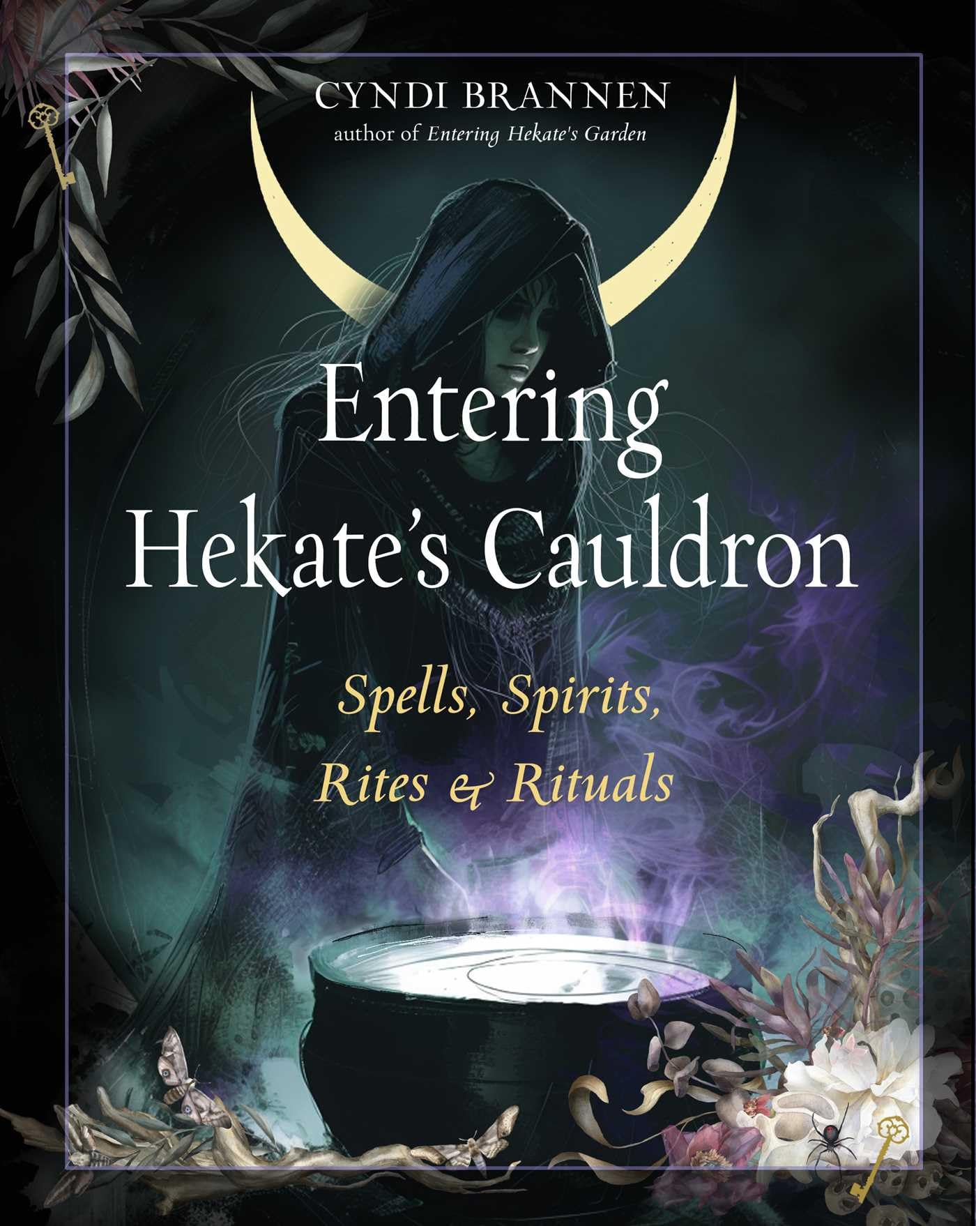 Entering Hekate's Cauldron: Spells, Spirits, Rites, and Rituals book cover