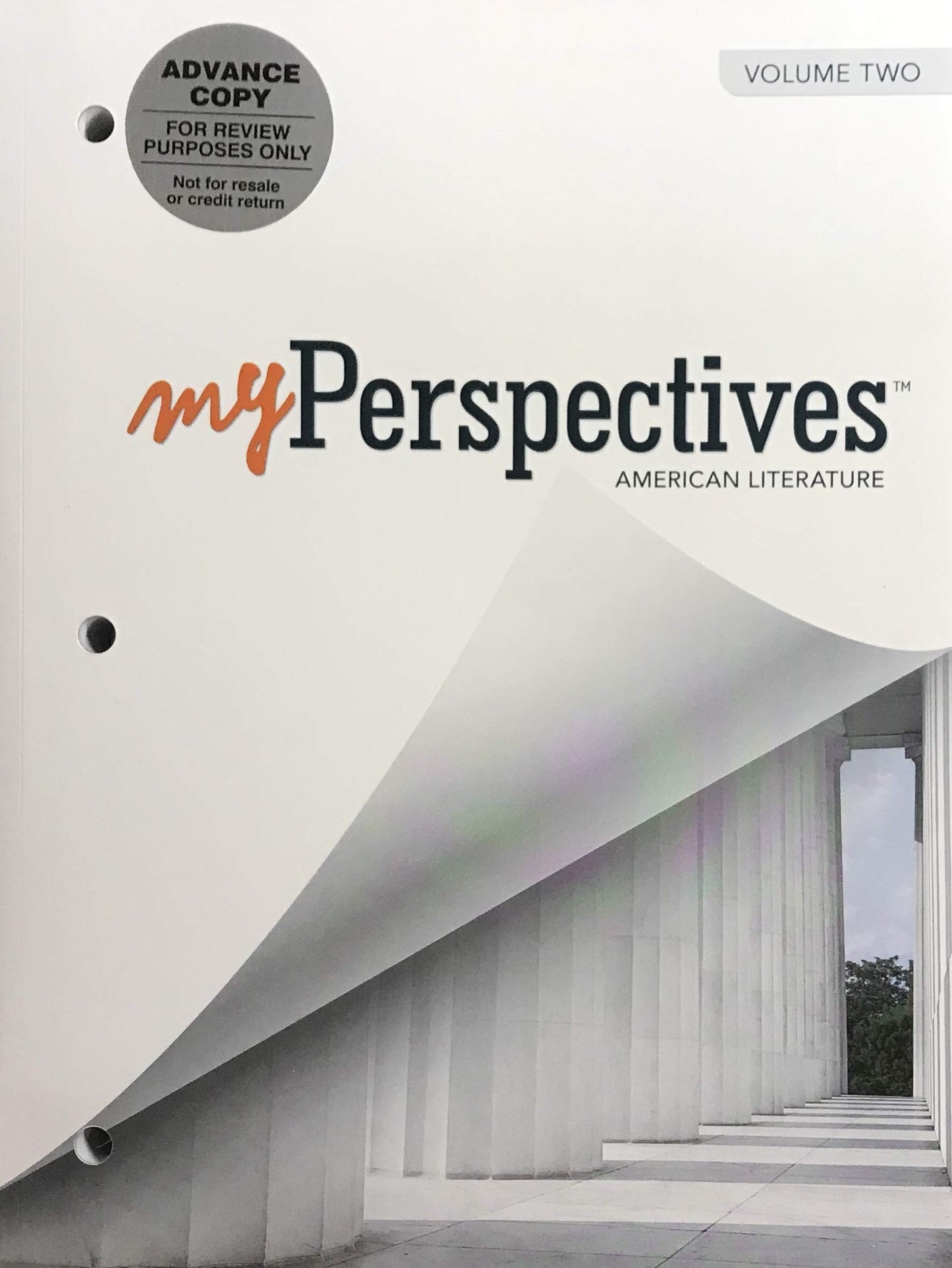 Myperspectives English Language Arts 2017 Student Edition Grade 11 Volume 2