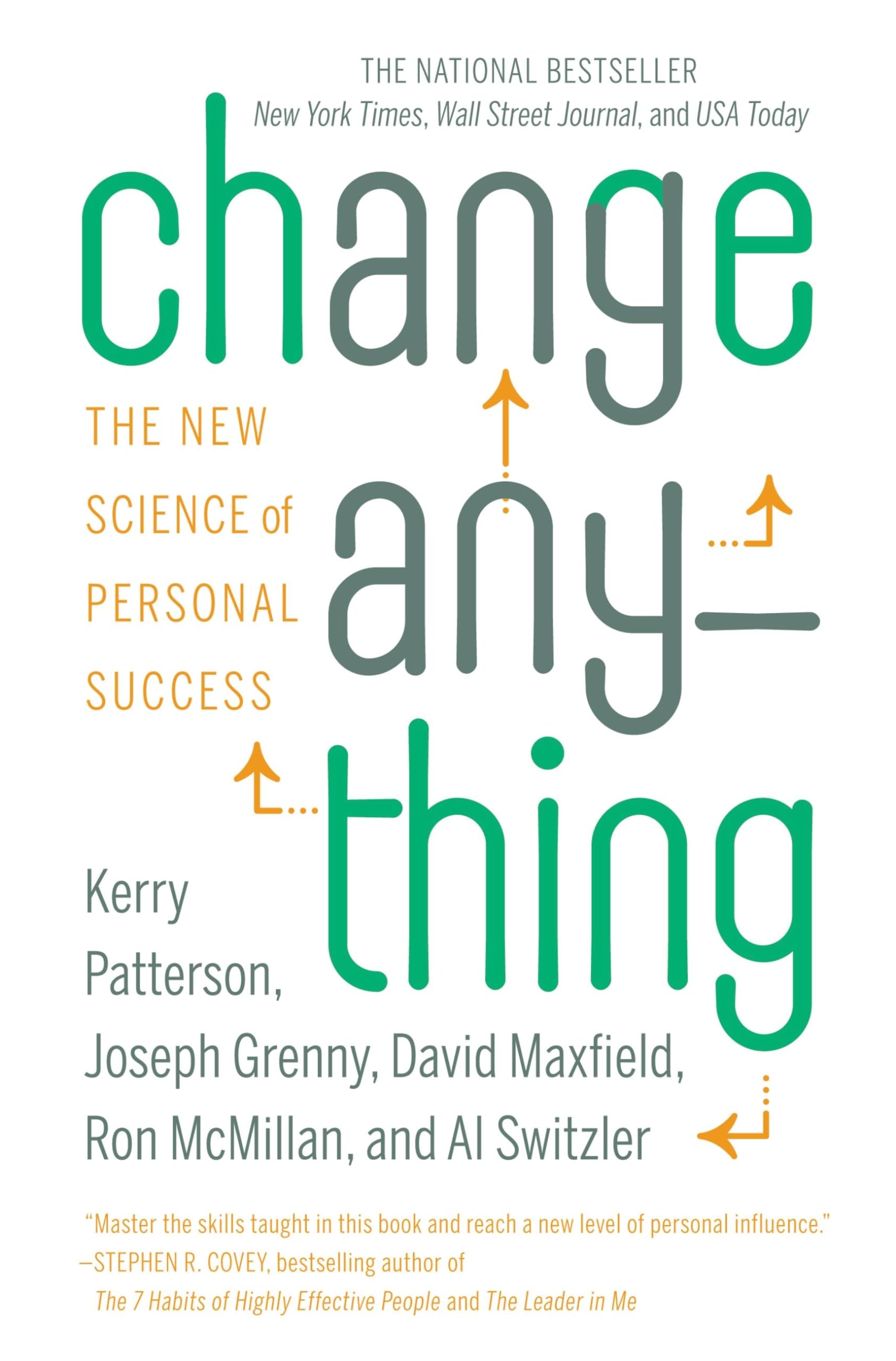 Change Anything: The New Science of Personal Success book cover