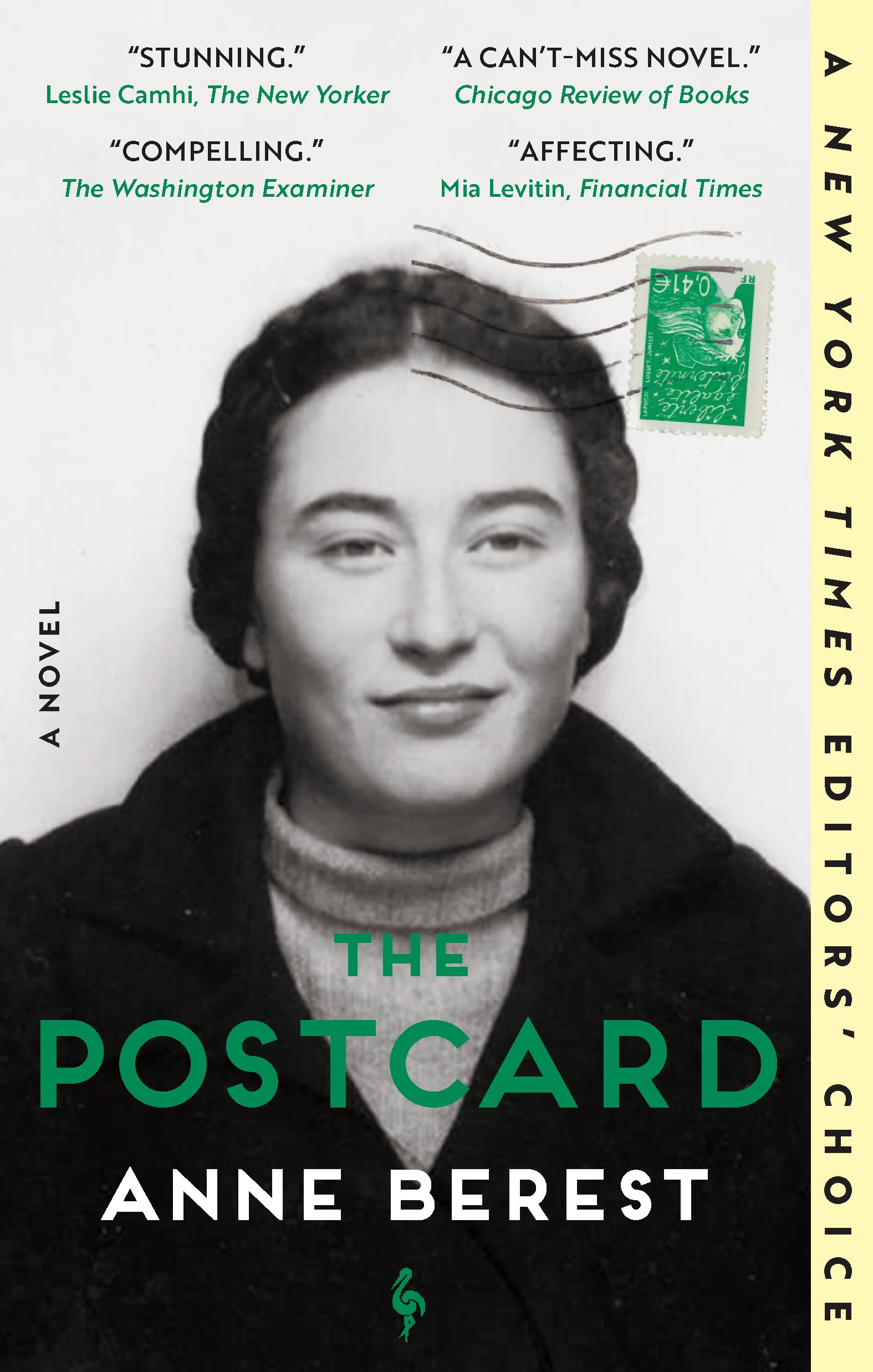 Postcard book cover