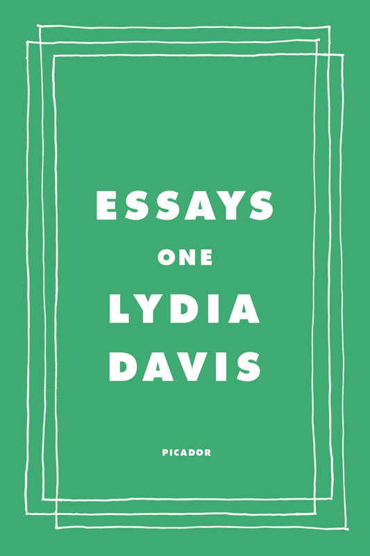 Essays One book cover