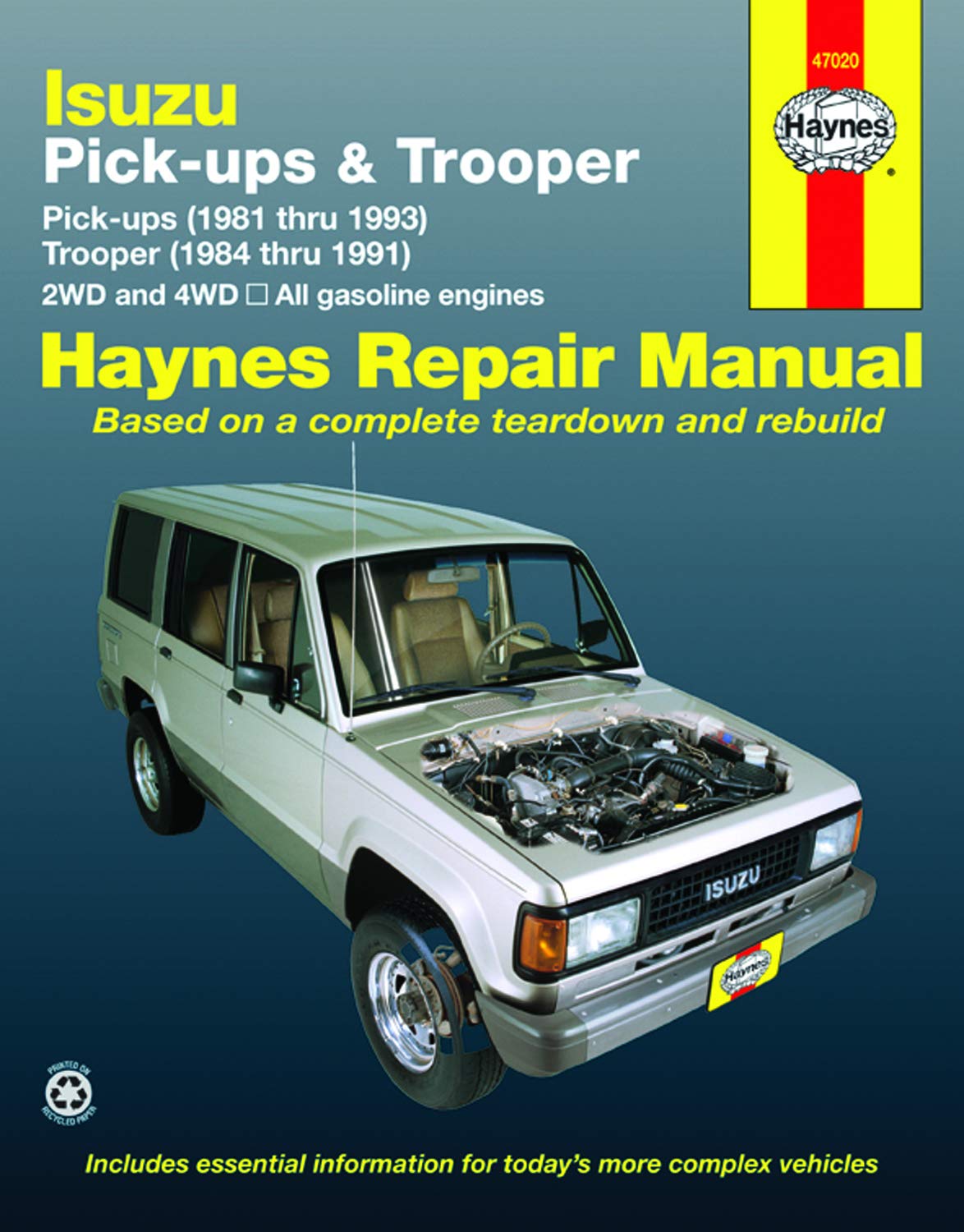 Isuzu Pickups & Trooper: 1981-1993 (Revised) book cover