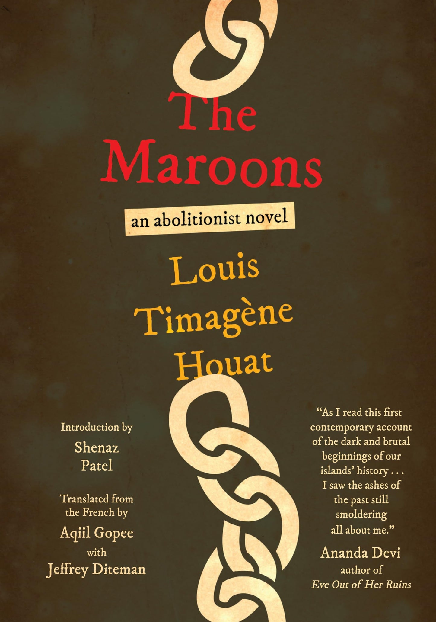 Maroons book cover