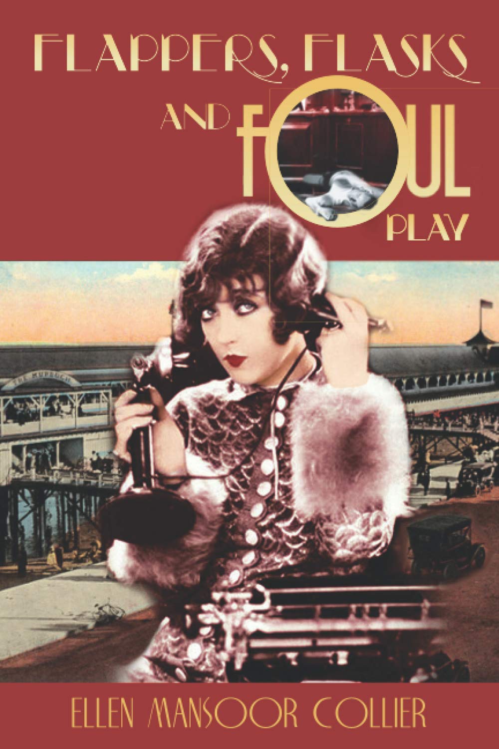 Flappers, Flasks and Foul Play book cover