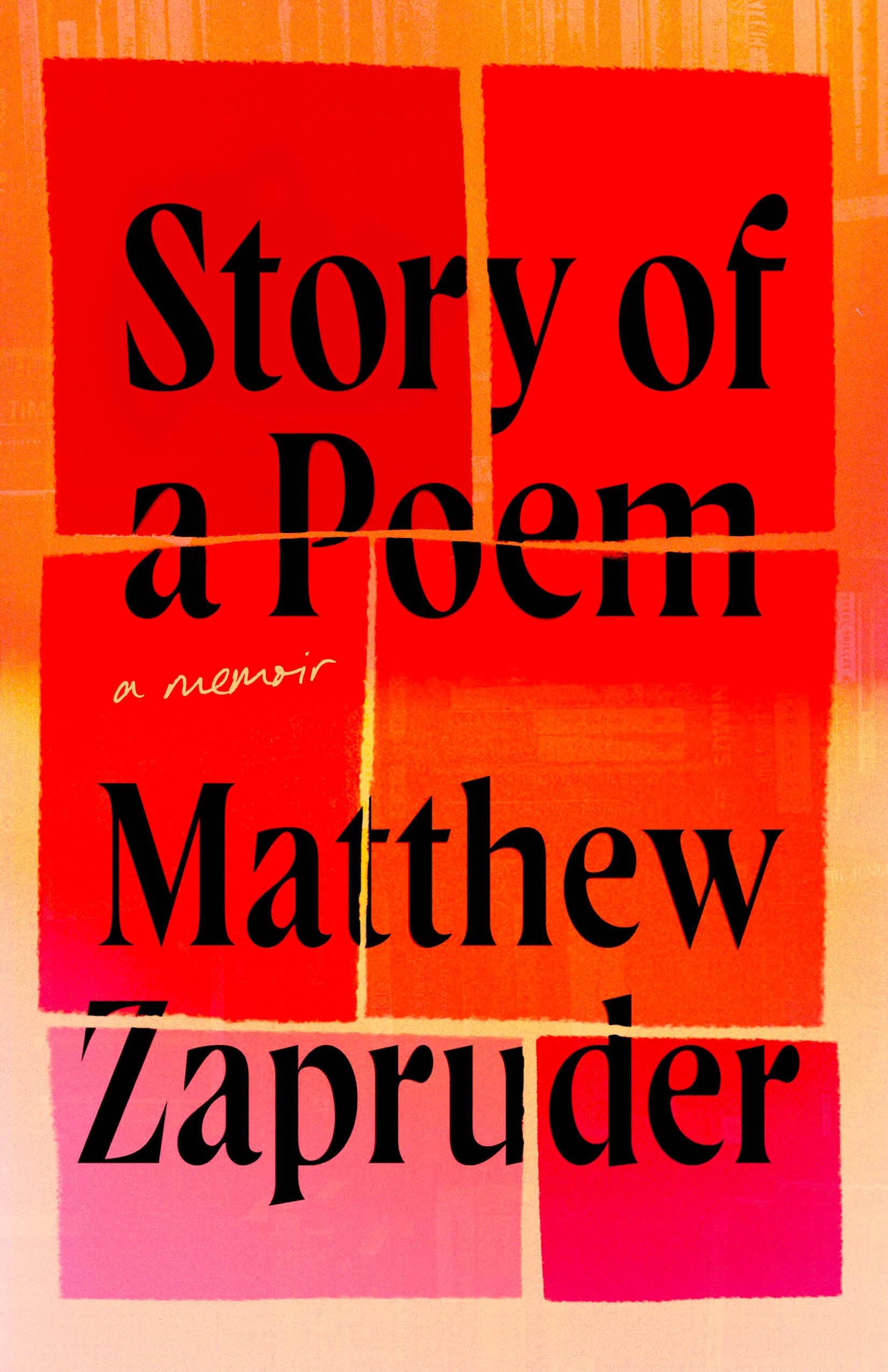 Story of a Poem: A Memoir book cover