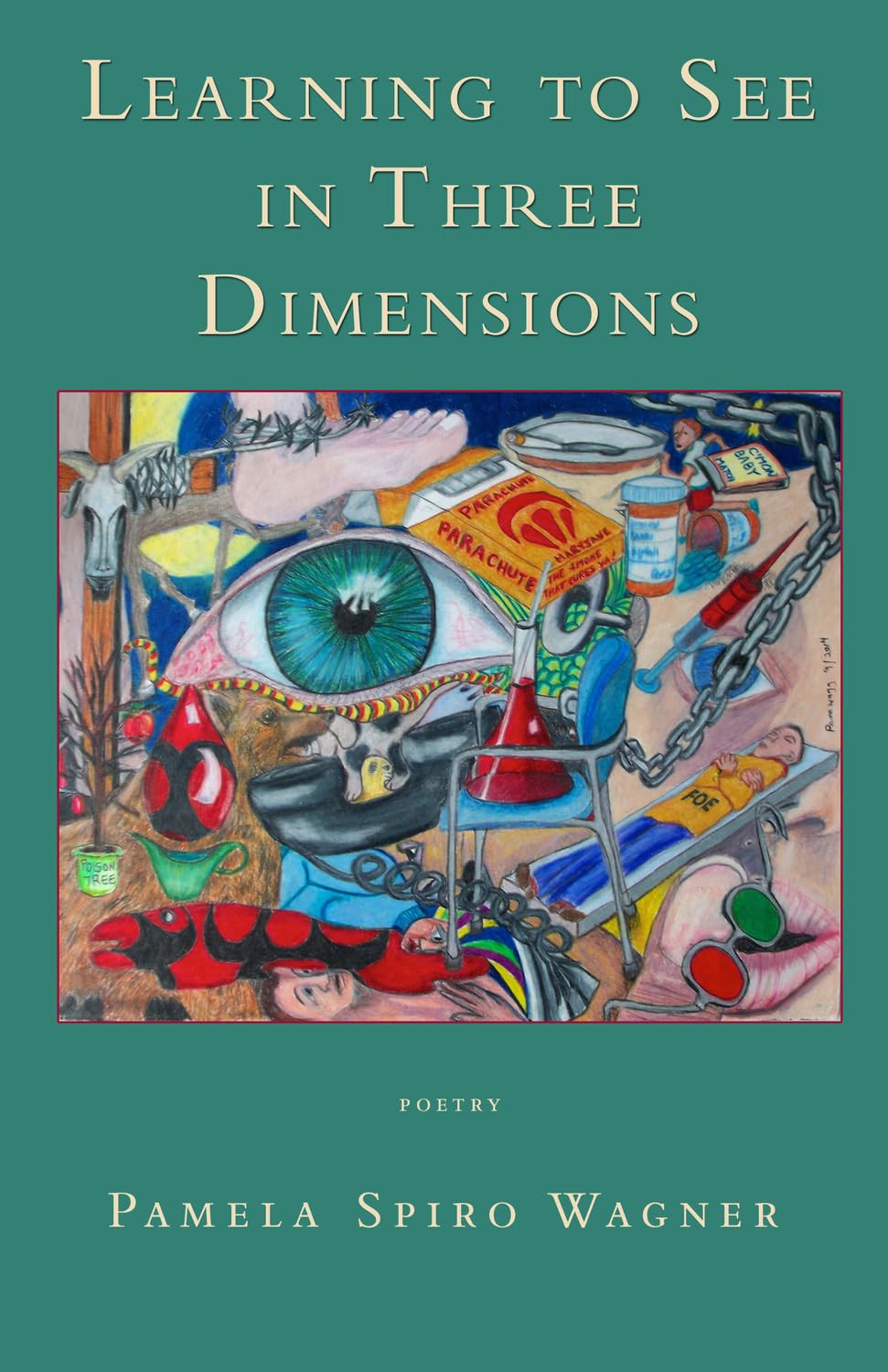 Learning to See in Three Dimensions: Poetry book cover