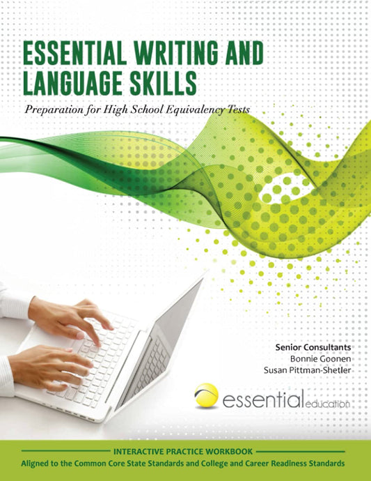 Essential Writing and Language Skills: Preparation for High School Equivalency Tests