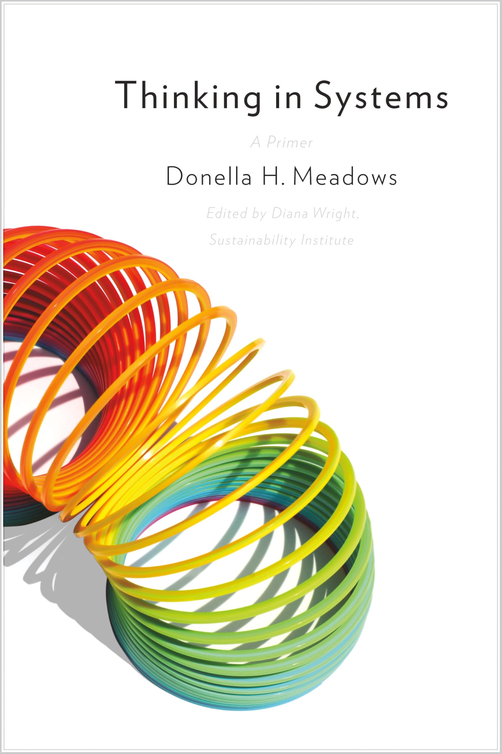 Thinking in Systems: International Bestseller book cover