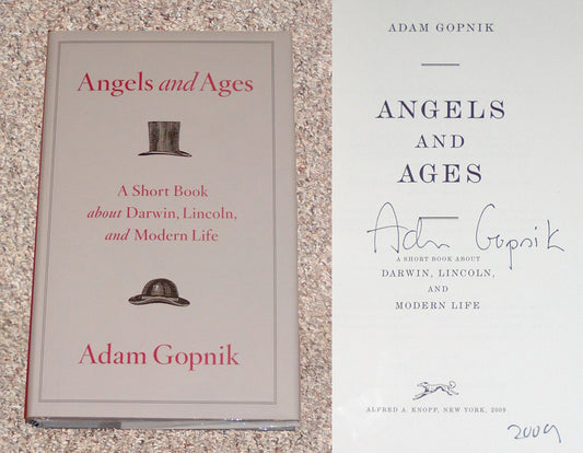 Angels and Ages: A Short Book about Darwin, Lincoln, and Modern Life book cover