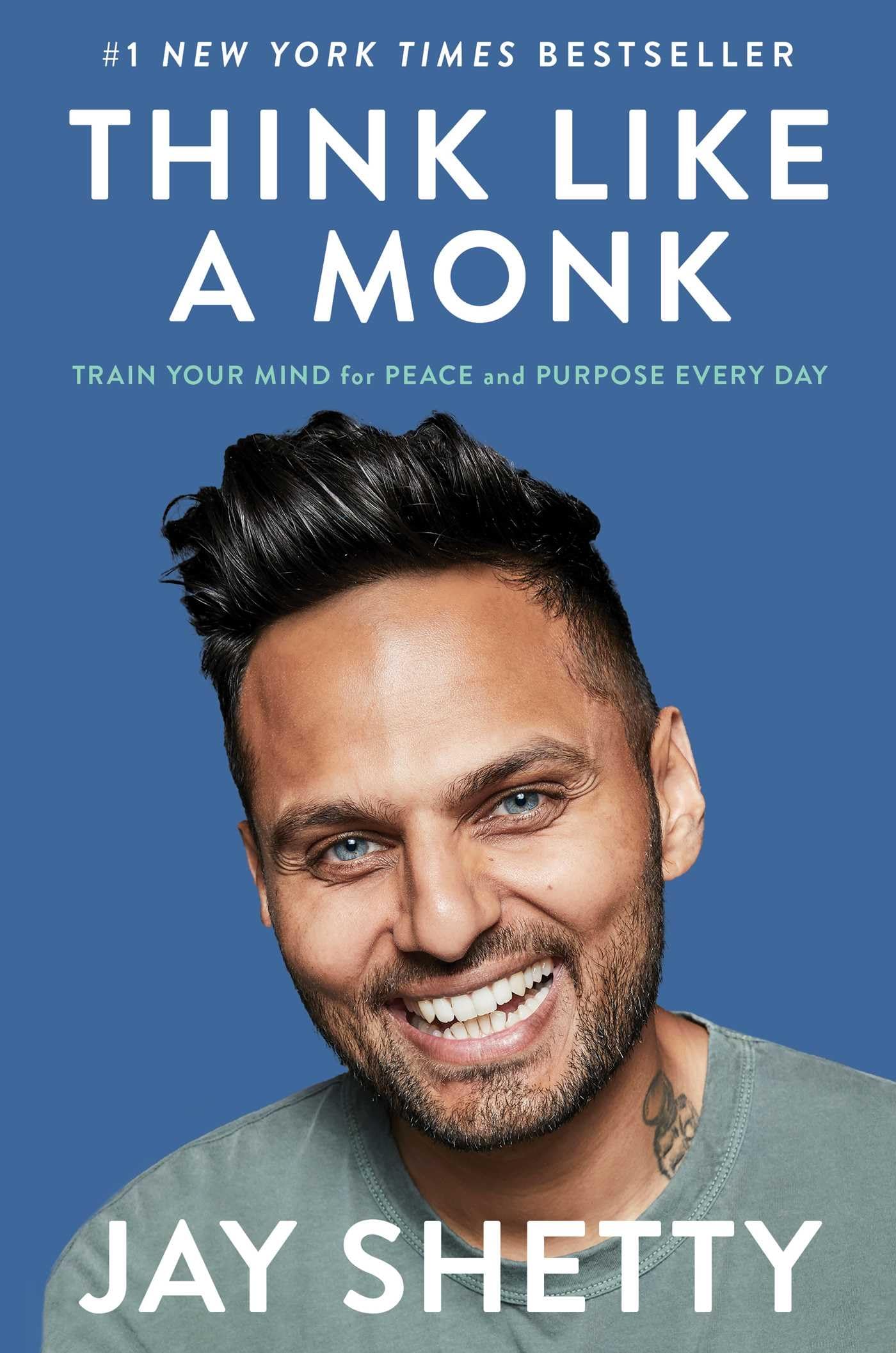 Think Like a Monk: Train Your Mind for Peace and Purpose Every Day book cover