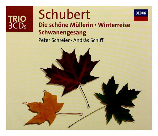 Die Schone Mullerin / Winterreise / Schwanengesang (Imported) book cover