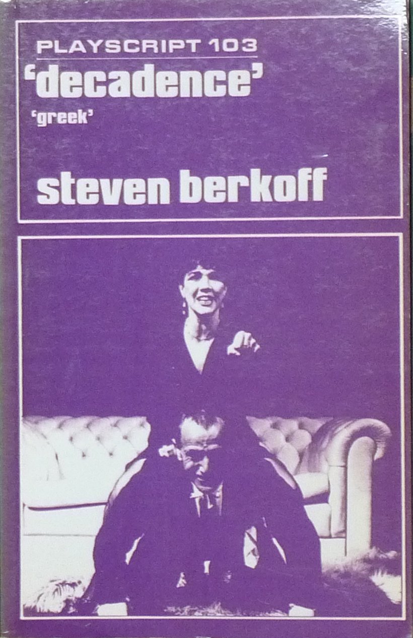Decadence; And, Greek book cover
