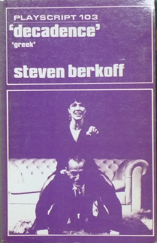Decadence; And, Greek book cover