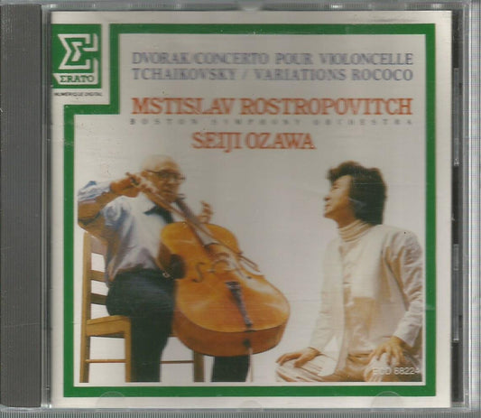 DVORAK/CONCERTO POUR VIOLONCELLE TCHIKOVSKY / VARIATIONS ROCOCO book cover