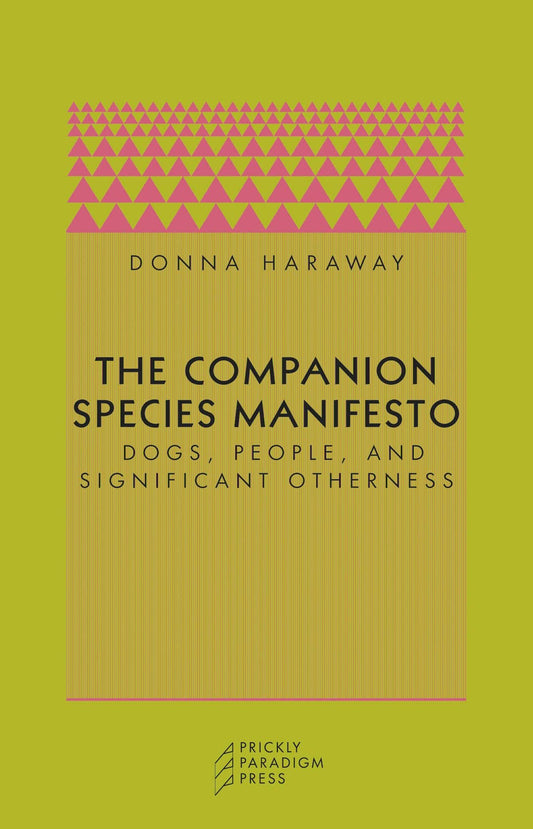 The Companion Species Manifesto book cover