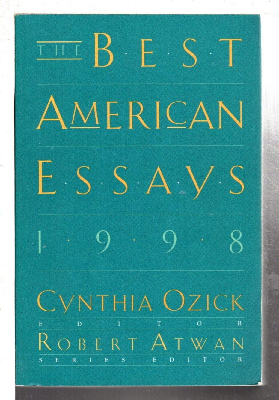 Best American Essays (1998) book cover