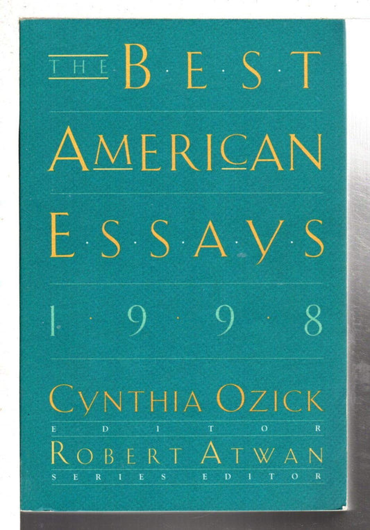 Best American Essays (1998) book cover