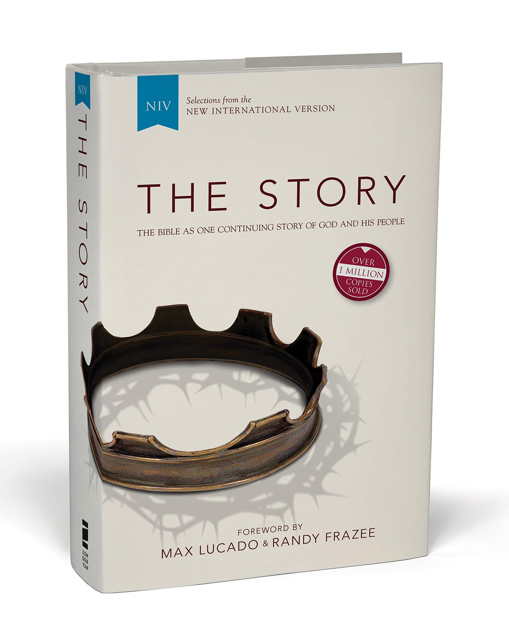 NIV, the Story, Hardcover: The Bible as One Continuing Story of God and His People book cover