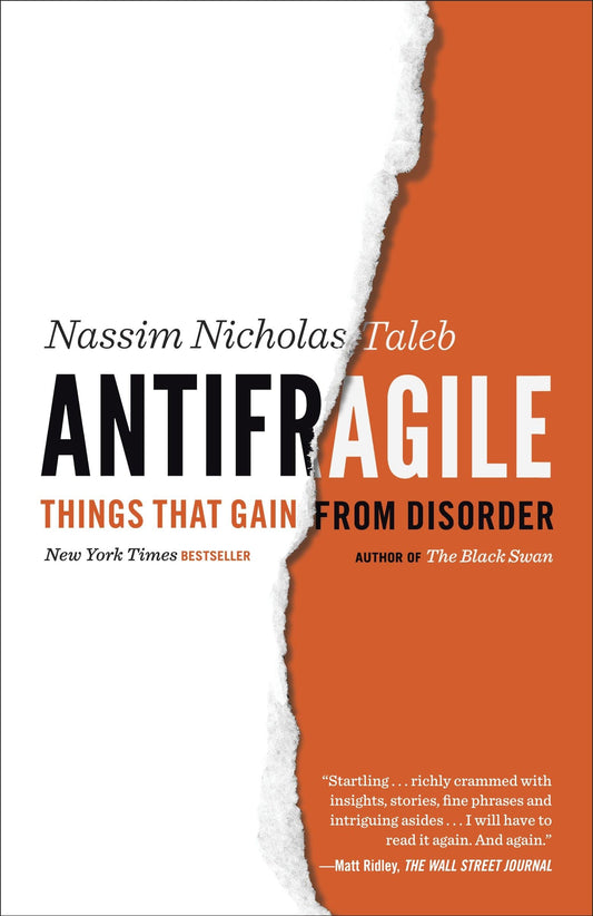 Antifragile: Things That Gain from Disorder book cover