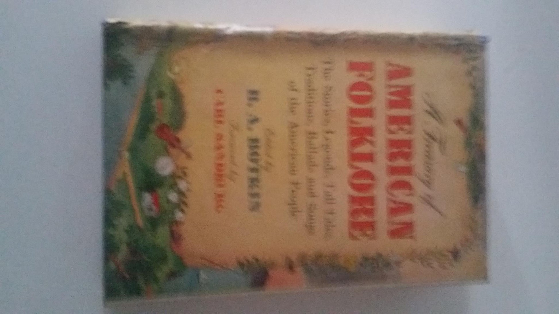 Treasury of American Folklore book cover