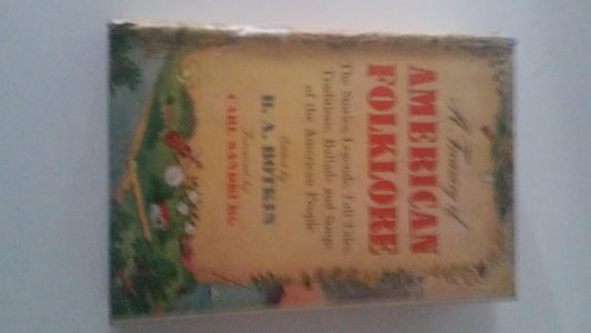 Treasury of American Folklore book cover