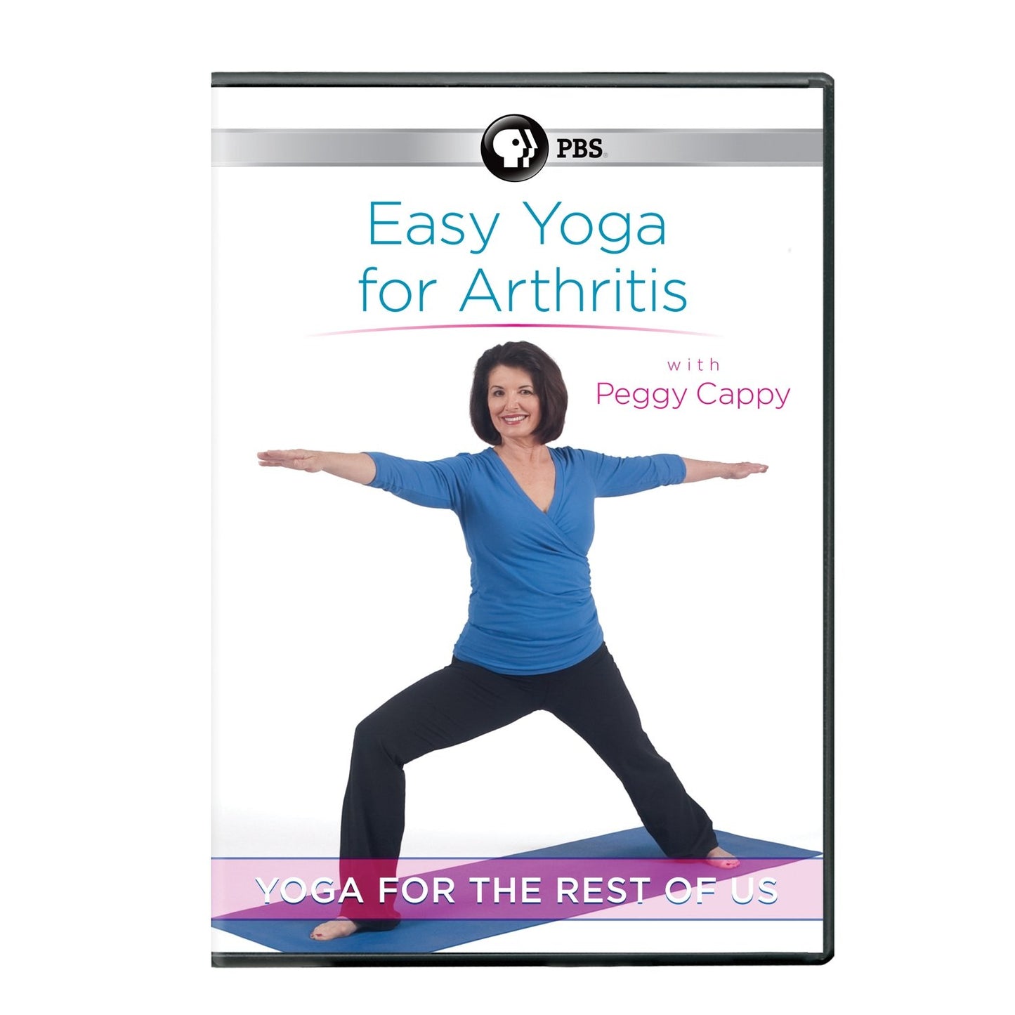 Easy Yoga for Arthritis with Peggy Cappy book cover