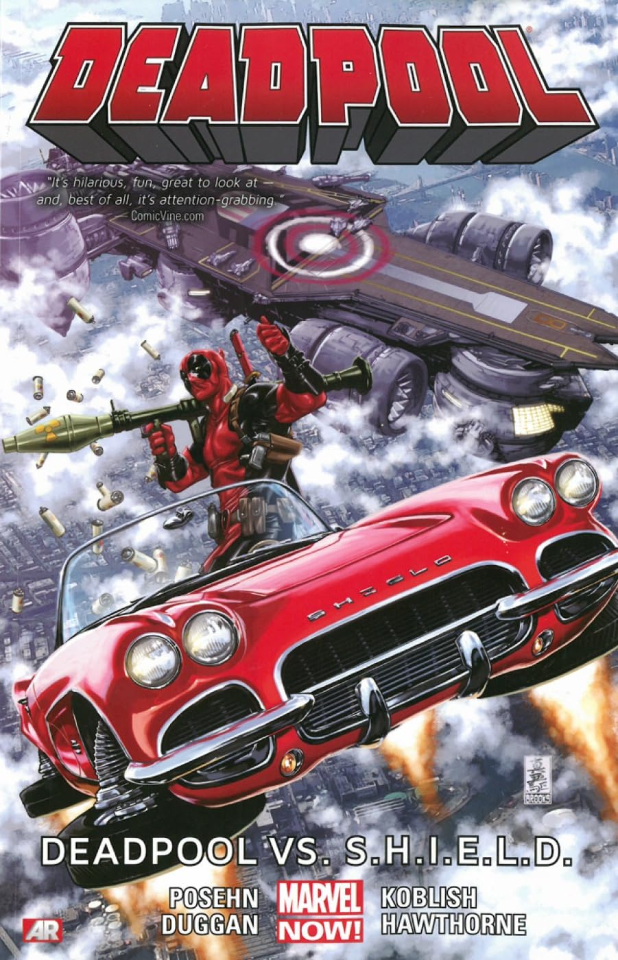 Deadpool vs. S.H.I.E.L.D. (2012) book cover