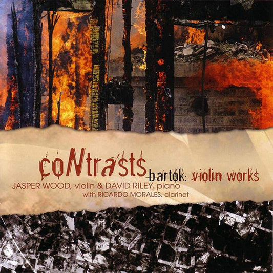 Contrasts: Violin Works book cover