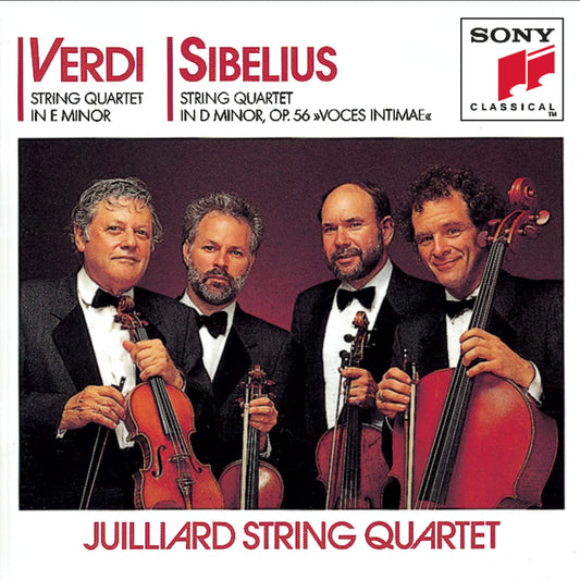 Verdi & Sibelius: String Quartets book cover