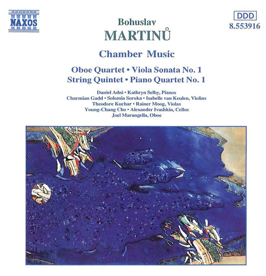 Martinu Chamber Music book cover