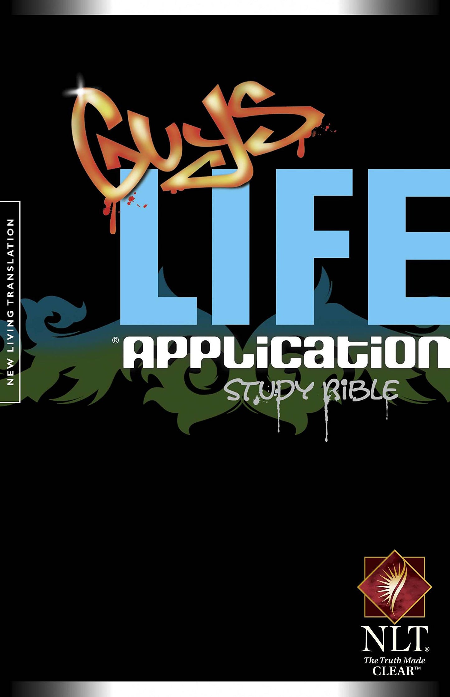Guys Life Application Study Bible-NLT book cover