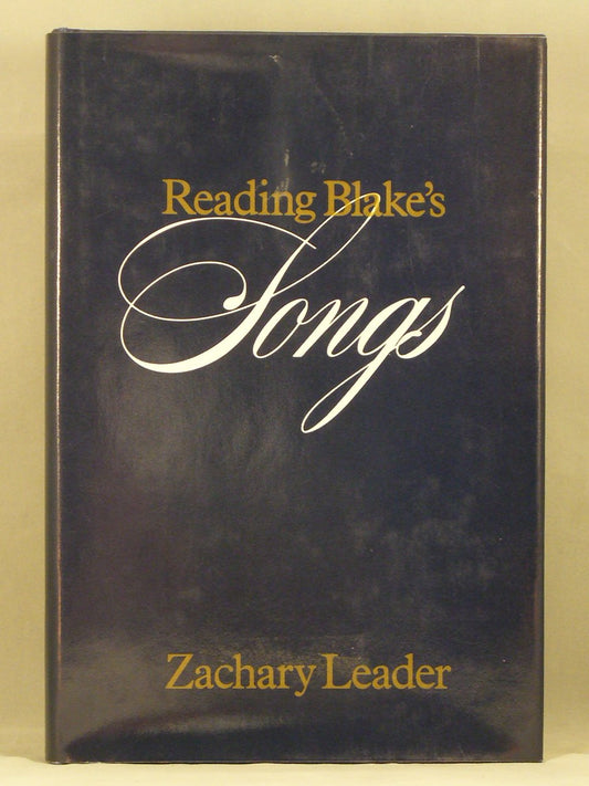 Reading Blake's Songs
