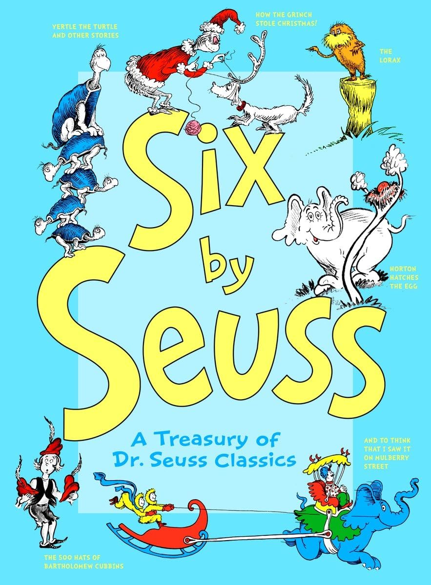 Six by Seuss book cover