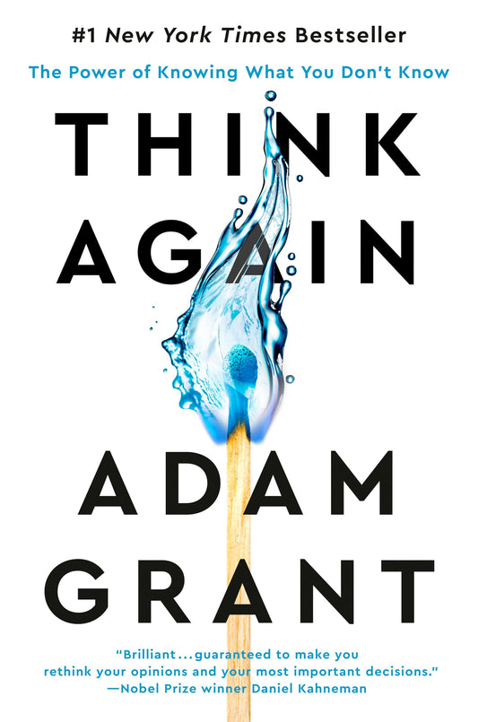 Think Again: The Power of Knowing What You Don't Know book cover