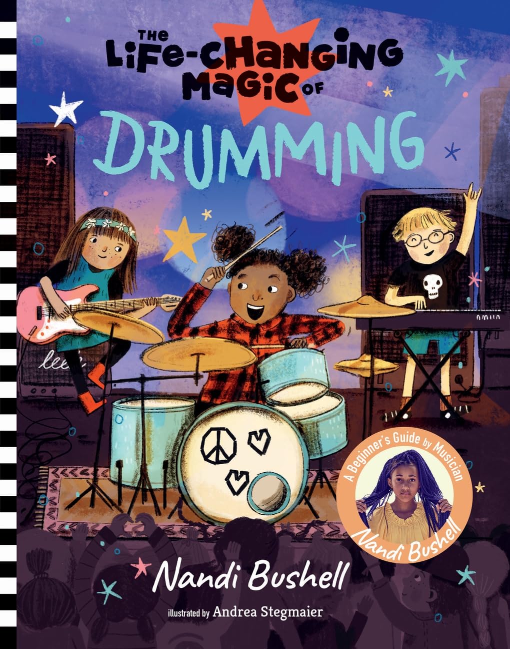 Life-Changing Magic of Drumming: A Beginner's Guide by Musician Nandi Bushell book cover