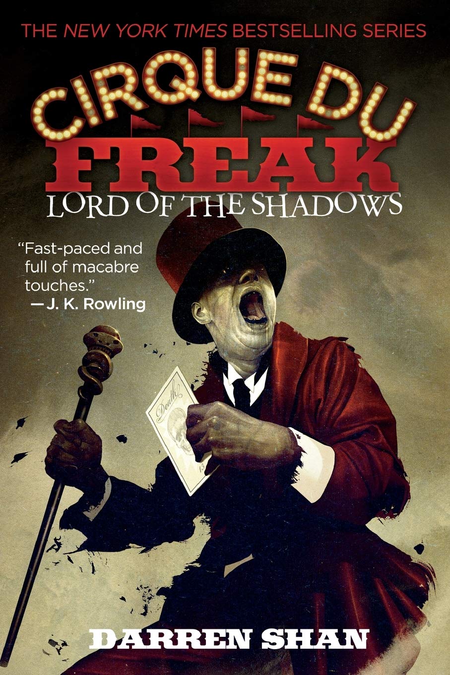 Cirque du Freak #11: Lord of the Shadows: Book 11 in the Saga of Darren Shan book cover