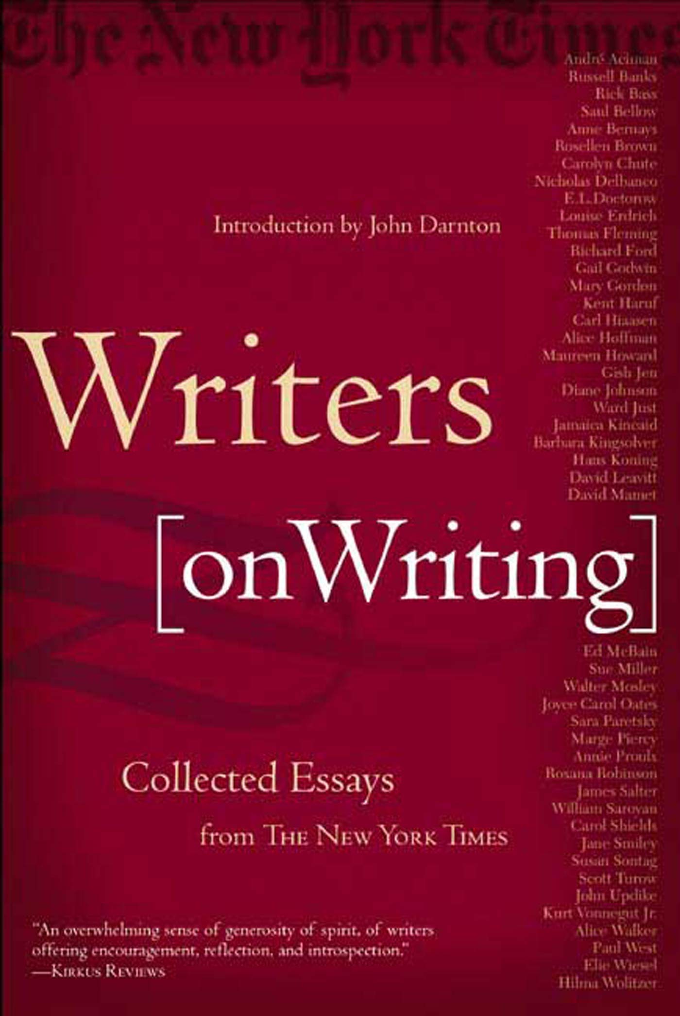 Writers on Writing book cover
