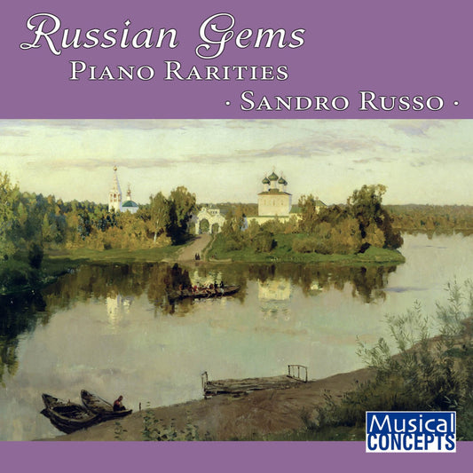 Russian Gems: Piano Rarities book cover