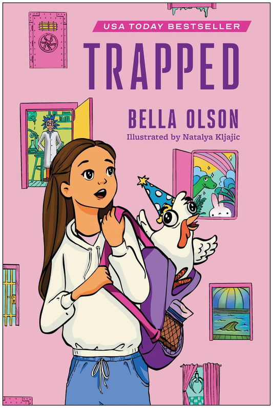 Trapped book cover