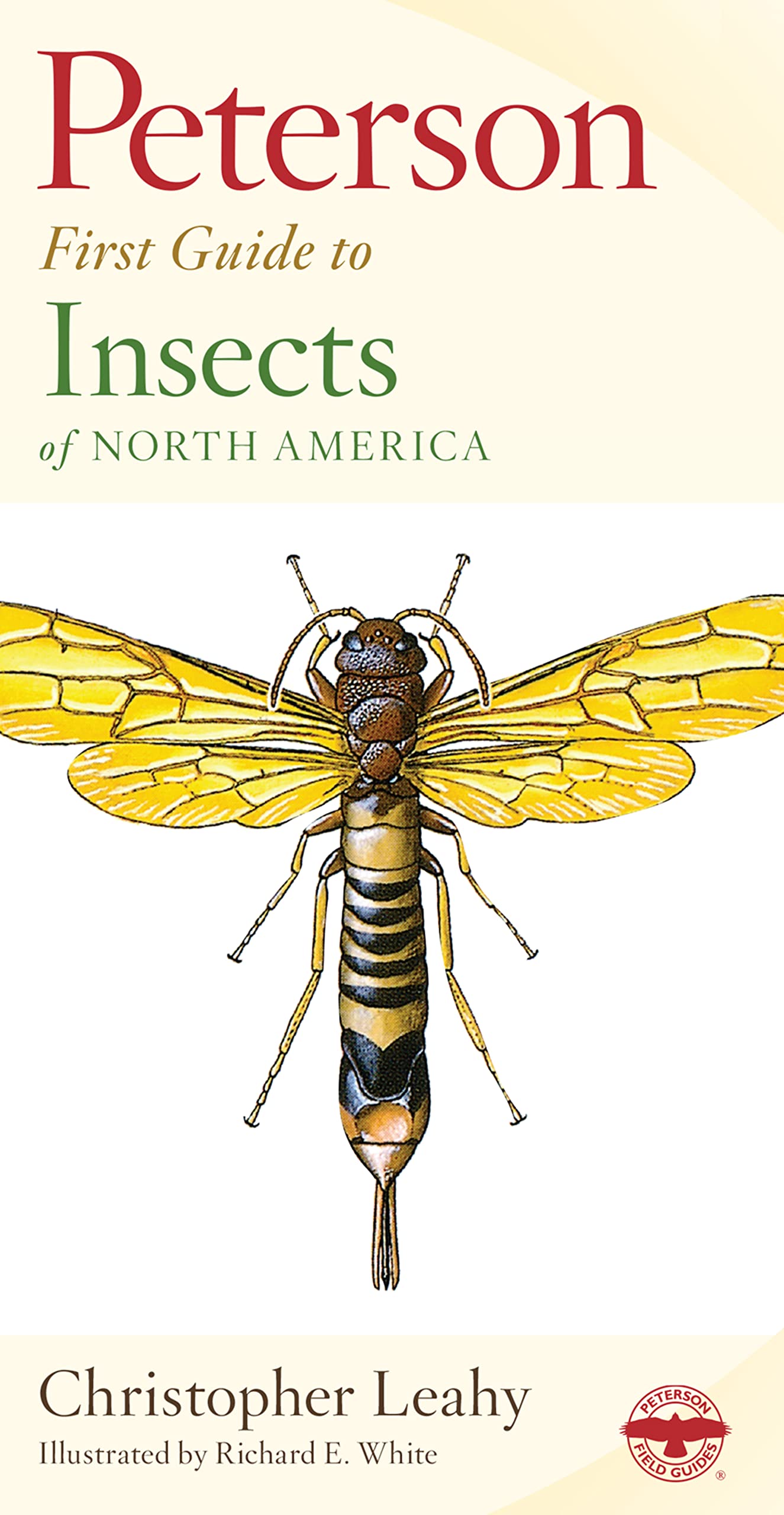 Peterson First Guide to Insects book cover