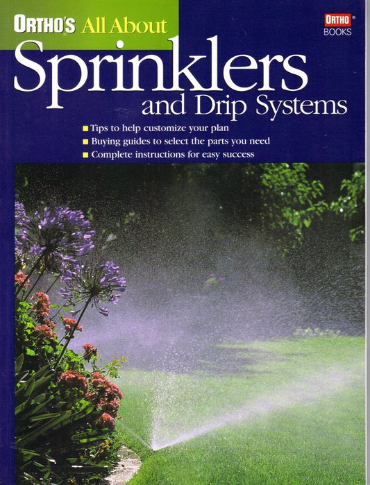 Ortho's All About Sprinklers and Drip Systems book cover