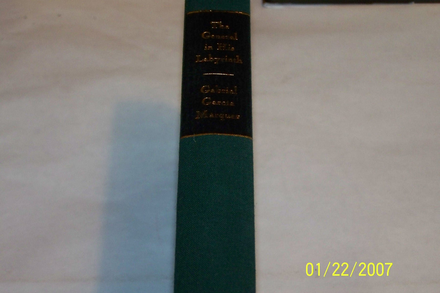 General in His Labyrinth (American) book cover