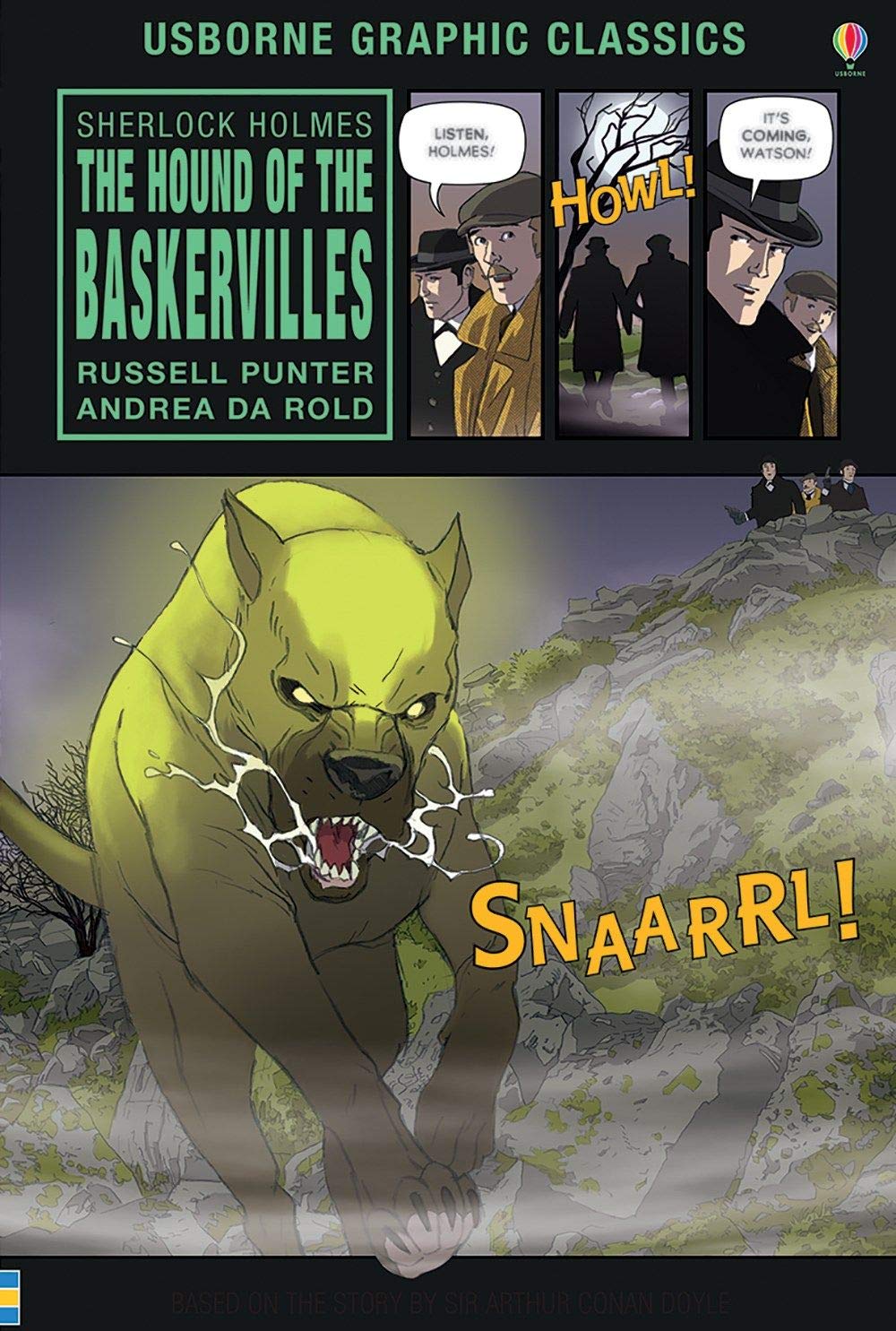 The Hound of the Baskervilles book cover